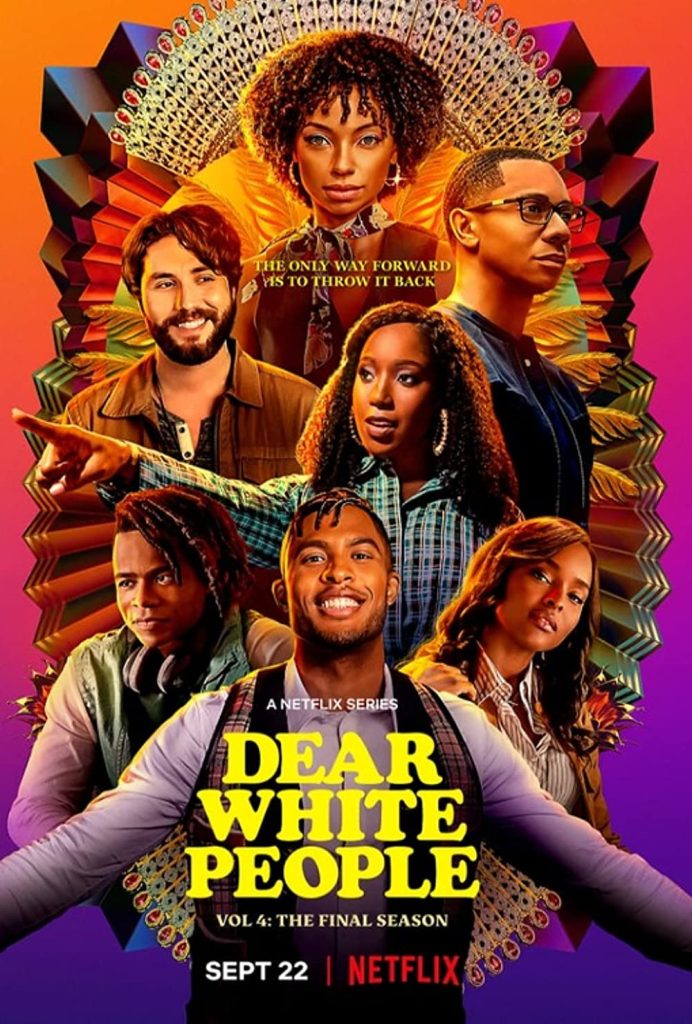 Poster för fjärde säsongen av Dear White People