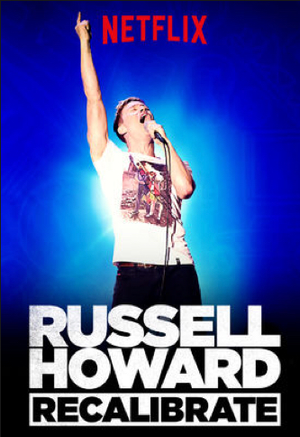 Poster för Russel Howards Netflixspecial Recalibrate